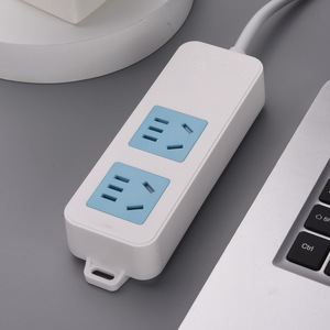 Multi-functional <b>Power</b> Strip With 4 Usb A Ports 10A 250V Three-prong <b>Plug</b> Copper Wire For Home Dormitory Use - Product Image 4