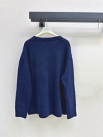 Ensemble haut et short en laine de haute qualité pour femmes, col rond, manches longues, couleur unie, pour le printemps et l'automne, confort décontracté