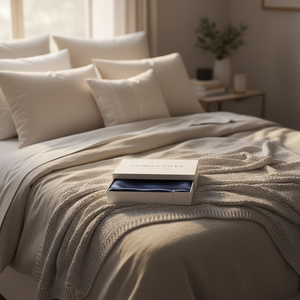 ปลอกหมอนผ้าไหมหม่อนแท้100% 6A ปลอดสารพิษปักผ้าลินินสำหรับบ้านหรูหราพร้อมกล่องผ้าไหมแท้ - Product Image 5