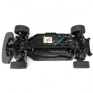 อะไหล่แต่งรถดริฟท์ <span class=keywords><strong>Tamiya</strong></span> <span class=keywords><strong>TT02</strong></span> RC 1/10 แผ่นยึดแบตเตอรี่คาร์บอนไฟเบอร์ - Product Image 5