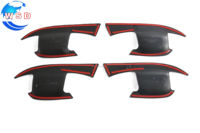 4Pcs Couvercle de cuvette de porte ABS noir mat résistant à l'usure sous la protection de la poignée de porte pour BYD SEALION 6 2024
