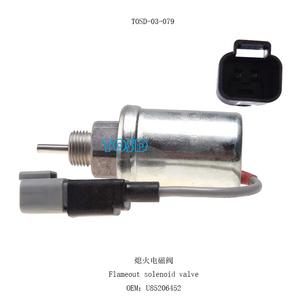 12VDC U85206452 Kraftstoffabsperr-Absperr magnetventil für Caterpillar <span class=keywords><strong>Cat</strong></span> 3024 <span class=keywords><strong>3034</strong></span> 216B 226B Perkins 402D 403D 404D 404C 403C - Product Image 4