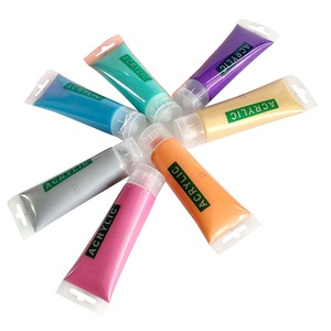 <span class=keywords><strong>Pintura</strong></span> acrílica metálica a base <span class=keywords><strong>de</strong></span> <span class=keywords><strong>agua</strong></span>, no tóxica, 75ml, <span class=keywords><strong>precio</strong></span> bajo - Product Image 2