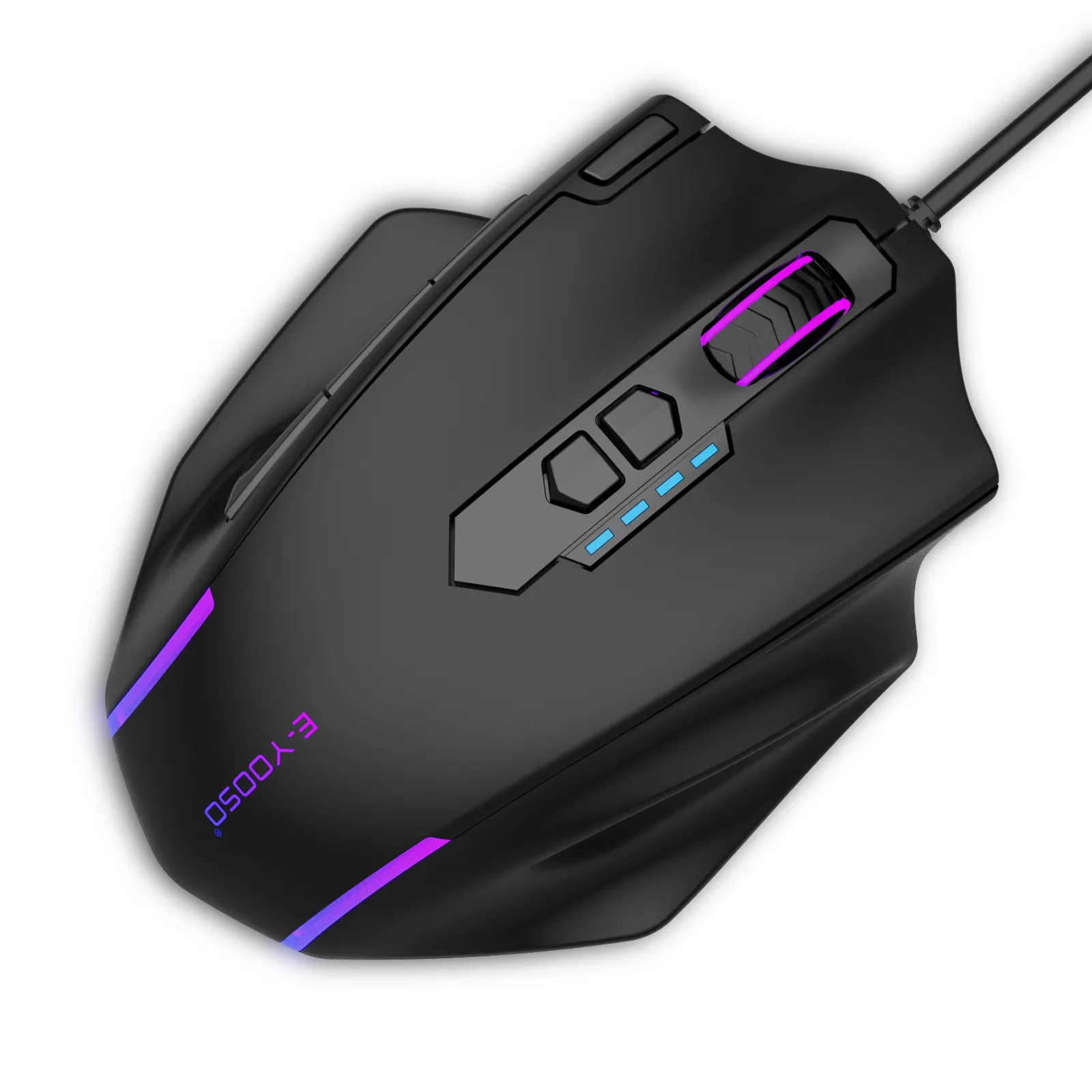 High Quality Ergonomic X-41 Wired RGB Backlight Gaming Mouse Optimal Optical Tracking With Battery Power