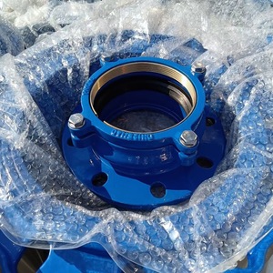 Adaptateur de bride de retenue universelle réductrice en fonte ductile avec joint EPDM pour <span class=keywords><strong>tuyau</strong></span> en <span class=keywords><strong>PEHD</strong></span> - Product Image 6