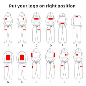 Oversized for <b>Pullover</b> Hoodie for <b>Men</b> 2026 Custom Logo 100% Cotton Fleece Winter Casual Streetwear Sweatshirt - Product Image 3