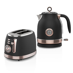 Stainless Steel Retro <strong>Toaster</strong> <strong>2</strong> <strong>Slice</strong> Electric <strong>Toaster</strong> <strong>and</strong> <strong>Kettle</strong> <strong>Set</strong> - Product Image 6