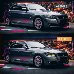 E90-A204-A-H pour BMW Série 3 E90 E91 2005-2012, phare avant halogène <span class=keywords><strong>xénon</strong></span>, assemblage de phare, modification, feux de jour - Product Image 6