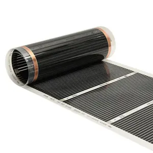 Floor Warming Mat Electric Radiant Heating System with Low Costs Floor Heating Film 24v 110v 220v CE Rohs FCC Provide Yunshan