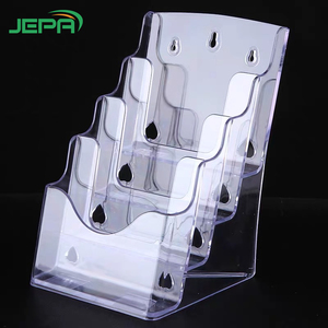 Xách tay bán lẻ siêu thị rõ ràng nhựa 3 tầng Brochure chủ 2 mét độ dày cho hiển thị - Product Image 1