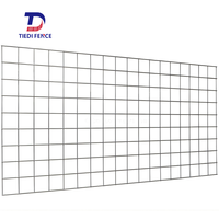 Panneau de clôture en fil de fer pour porcs sauvages 4x4, panneaux de clôture en acier galvanisé pour enclos d'élevage, calibre 8, épaisseur 4 mm, grillage pour bétail