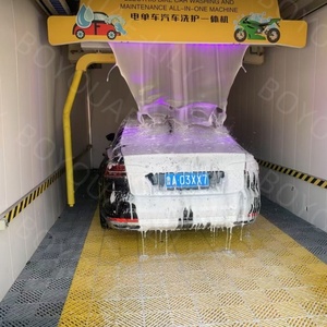 Máquina de Lavado de Autos sin Contacto de Alta Presión, Nuevo Modelo con Certificado CE, Fuente de Alimentación Eléctrica, Material de Acero y Cobre para Estacionamientos - Product Image 3