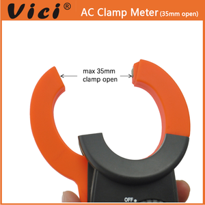 DM203 3 3/<strong>4</strong> 4000 Counts NCV REL T-RMS Auto <strong>Manual</strong> Ranging Clamp Meter - Product Image 4