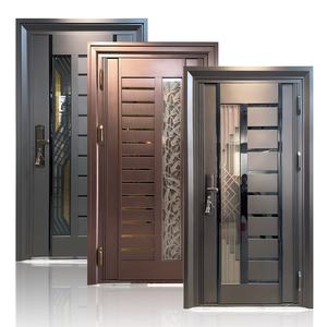 Puerta de Seguridad de Acero Inoxidable de Última Generación para Entrada Exterior, Moderna, para Villa o Apartamento, Impermeable, con Ventilación y Pantalla - Product Image 6