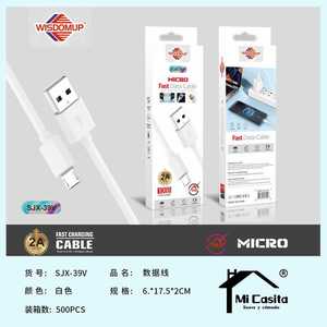 Cavo dati Micro USB Wisdomup da 1 m 2a a ricarica rapida per dispositivi Android - Product Image 3