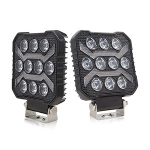 Sistema de Iluminación Automotriz de 4 Pulgadas, 12-24V, Luz LED Láser Todoterreno, Cuadrada, 10smd, 25W, 2 Años de Garantía, Luz de Trabajo para Automóvil - Product Image 1