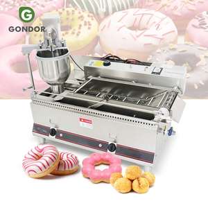 Machine professionnelle de fabrication de beignets en acier inoxydable pour la friture et le façonnage - Équipement commercial pour beignets - Product Image 1