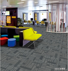 Vente en gros de dalles de moquette 50*50 amovibles, ignifugées, modernes, en PP, <span class=keywords><strong>tapis</strong></span> de sol pour <span class=keywords><strong>bureau</strong></span> modulaire commercial, dalles de moquette - Product Image 5