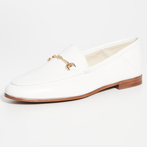 Vendita calda cina donne di lusso semplice tinta unita signore ufficio mocassino in pelle Casual <span class=keywords><strong>scarpe</strong></span> in vera pelle - Product Image 6