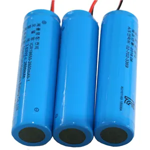 Dongguan 3 7 v li-on personalizado pacote de baterias recarregáveis 3.7 v volts 3000mAh 18650 kc certificado de lítio ion bateria barato pacotes