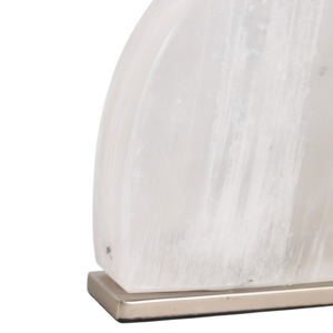 Fermalibri in Selenite Curvata, Decorazione Minimalista per Libreria, Accento per Scrivania di Casa e Ufficio - Product Image 6