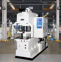 Máquina de Moldeo por Inyección Vertical Hidráulica TAYU TC-450 de Producción Propia, Componente de Bomba de Plástico ABS de Alta Calidad, 1 Año de Garantía