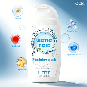OEM Feminine Care Prebiotic Lactic Acid Anti <strong>Bacterial</strong> Balance Ph Gently Maintain Microbial <strong>Flora</strong> Balance Intimate Yoni Wash - Product Image 2