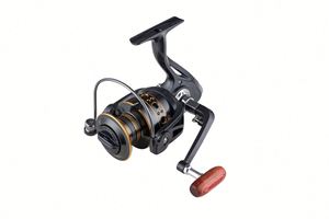 Carrete de Pesca Giratorio de Aleación de Aluminio 10+1BB con Mango Intercambiable Izquierdo/Derecho de Fibra de Carbono y Nylon, 8KG de Arrastre Máximo para Uso en Ríos - Product Image 3