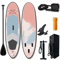 Planche à pagaie gonflable haut de gamme SUP, planche de surf Drop Stitch double couche durable ISUP pour les sports nautiques d'été