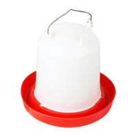 Abreuvoirs de poulet en plastique de ferme entièrement automatiques 1L équipement d'abreuvement pour poulets de chair de volaille avec garantie d'un an