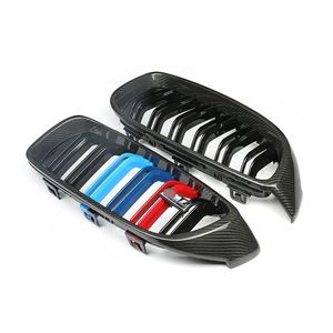 ตะแกรงย่างคาร์บอนไฟเบอร์,สำหรับ2014 + BMW <span class=keywords><strong>4</strong></span> Ser F32 F33 F36 / F80 M3 /F82 F83 M4 - Product Image 1