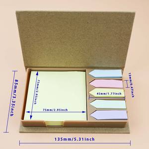 Fully fully son çin ürünleri imi Memo Pad özel baskı yapışkan plastik fiyat şerit fiyat etiketi etiket tutucu - Product Image 2