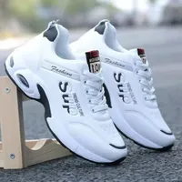 Chaussures de sport pour hommes, édition coréenne tendance automne-hiver, imperméables, pour la course à pied, le tennis, le basketball, durables, amortissantes, chaussures décontractées