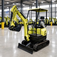 Mini-excavatrice à chenilles 1,5 tonne, 1 tonne, 2 tonnes avec moteur Kubota EPA EURO 5, livraison gratuite, prix concessionnaire, pour usage domestique