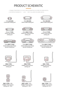 Trượt đường sắt máy làm kính thiên văn Ngăn kéo trượt đường sắt cuộn hình thành làm cho máy nẹp ngăn kéo đường sắt dây chuyền sản xuất - Product Image 6