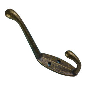 Ze Chen Zinc Alloy Antique Style Coat <b>Hook</b> Slip <b>Hook</b> Wardrobe Use - Product Image 1