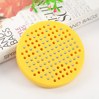 Mini planche à perles magnétiques pour enfants planche à dessin magnétique pour tout-petits école maternelle jouets magnétiques cadeau dessin stylet rond