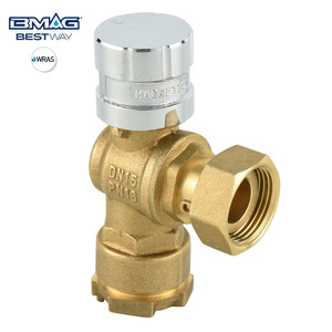 Bmag 1/2 "-2" antifraud Có Thể Khóa Bóng Van Từ Có Thể Khóa Brass Bóng Van Đồng Hồ Nước Van - Product Image 3
