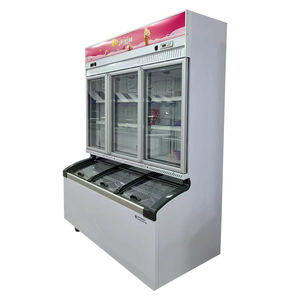 <span class=keywords><strong>Prix</strong></span> <span class=keywords><strong>d</strong></span>'usine Supermarché Congélateur Vertical Porte En Verre Affichage Congélateur Boutique Réfrigérateur pour Supermarché - Product Image 1