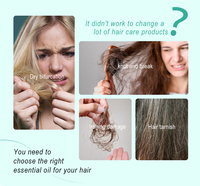 Minyak Perawatan Rambut Alami 100% Organik Rosemary Mint untuk Memperbaiki Kulit Kepala dan Akar Rambut (Cocok untuk Rambut Kering dan Mengembang)
