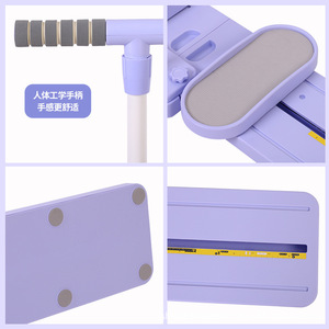 Máquina de esquí para entrenamiento del suelo pélvico, manual, para recuperación posparto en casa, dispositivo de ejercicio para moldear las piernas con escala de medición y - Product Image 1