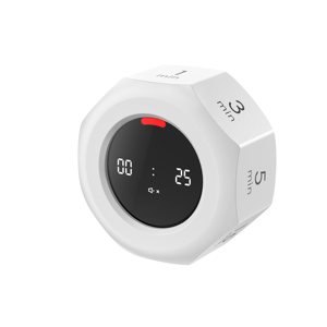 ตัวจับเวลาแบบพอมอดอร์โอ ยี่ห้อ Source Manufacturer จอ LCD ดิจิตอล สำหรับครัว ตั้งเวลาได้ 3 5 <span class=keywords><strong>30</strong></span> 90 นาที รูปทรงลูกบาศก์ พร้อมฟังก์ชั่นนับถอยหลังแบบมองเห็นได้ - Product Image 2