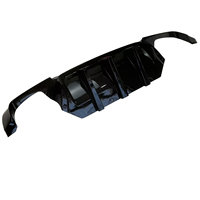 Lèvre arrière modifiée de style M5 avec lumières / Lèvre arrière sportive et spoiler pour BMW Série 5 F10/F18, 2009-2017