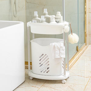 Cesta de almacenamiento de ropa multifuncional, cesta de lavanderí<span class=keywords><strong>a</strong></span> para el hogar, estante de balcón, cesta grande de ropa sucia de <span class=keywords><strong>mano</strong></span> - Product Image 6