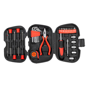 Hot Sale 31pcs Household DIY Repairing Tool <b>Set</b> Plastic Tool Kit with <b>Pliers</b> Screwdrivers Promotional Gift Tool Kit - Product Image 4