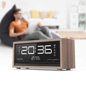 <span class=keywords><strong>Radio</strong></span>-réveil numérique DAB/DAB + FM prêt à expédier avec grand écran/BT, <span class=keywords><strong>beau</strong></span> design pour chambre à coucher cuisine bureau - Product Image 4