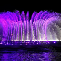 Equipo de Agua de Chorro Variable de Alta Presión con Programa Automático para Espectáculos de Agua Danzante en Fuentes Musicales Comerciales de Plaza en Seco
