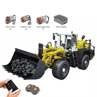 Camion de ville électrique APP RC véhicule d'ingénierie technique MOC modèle bloc de construction RC chargeur briques jouets chariot élévateur pour enfants cadeau