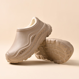 Bottes d'hiver à enfiler pour femmes, semelles épaisses en EVA, doublure en polaire chaude pour un usage quotidien - Product Image 1