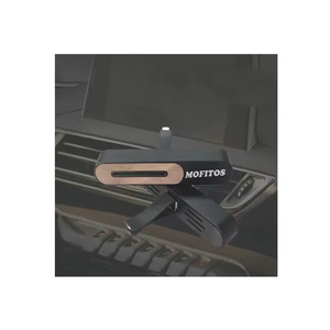 Logo personalizzato piccola scatola di legno diffusore di ricarica di olio essenziale per auto profumo per auto diffusore in legno deodorante Clip di sfiato dell'aria - Product Image 1